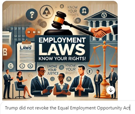 Did trump revoke the equal employment act